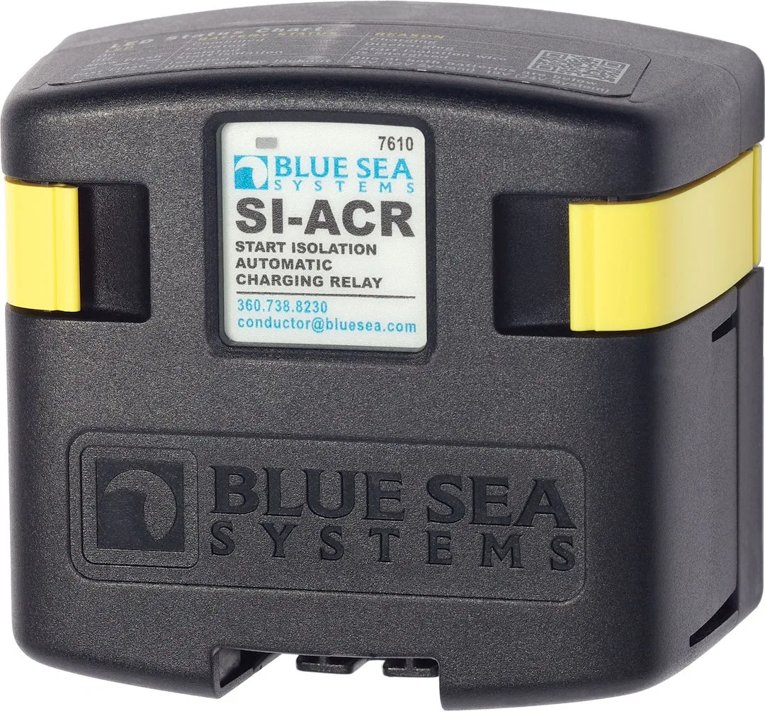 7610-BSS – BLUE SEA Battery Voltage Sensing Relay, 12/24 Volts DC 120 Amps Continuous/ 210 Amps Intermittent 1/0 AWG ...